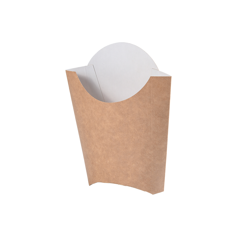 Einweg-Pommes-Pommes-Halter, Papier-Pommes-Frites-Becher, Charcuterie-Becher, Kraft-Chips-Schaufel