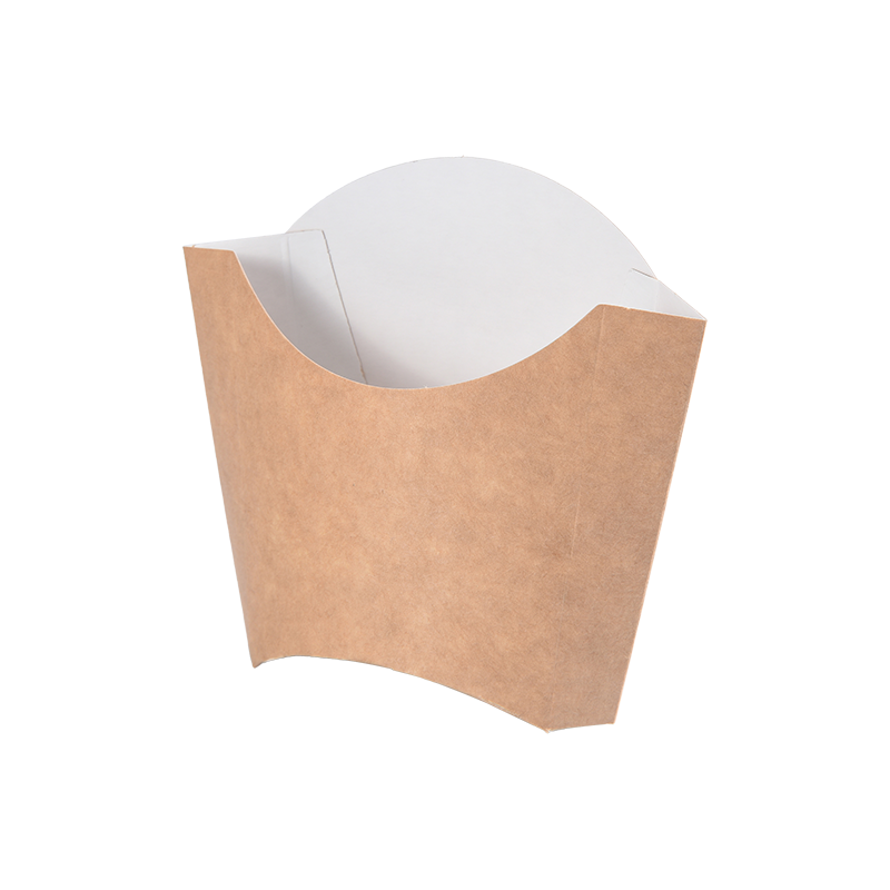 Einweg-Pommes-Pommes-Halter, Papier-Pommes-Frites-Becher, Charcuterie-Becher, Kraft-Chips-Schaufel