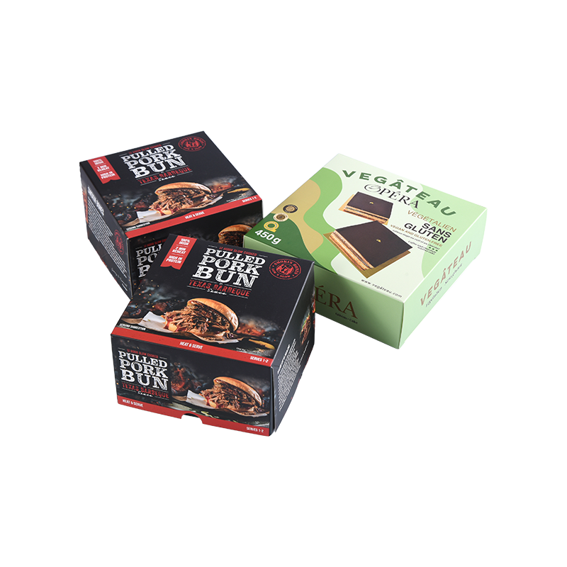Bedruckte Schachtel für Kuchen
