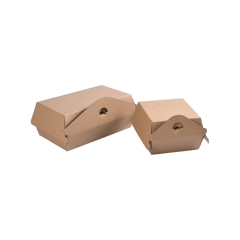 Restaurantware Burger-Box aus Wellpappe