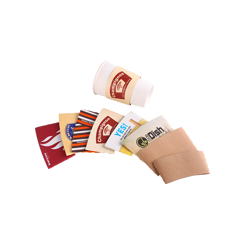 Recycelbare Pappbecherhalterhüllen